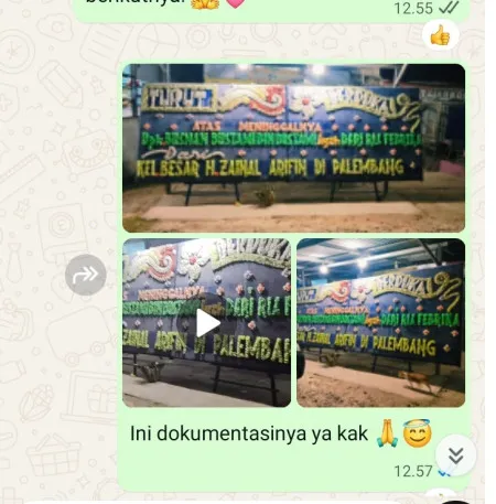 Pengiriman Papan Bunga Duka Sidomulyo Kesesi